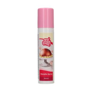 FunCakes Metál Színű Spray - Bronz, 100ml