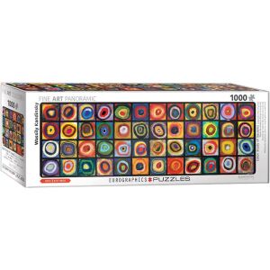 EuroGraphics - Kandinsky: Color Study of Squares - 1000 db Panoráma Puzzle 138733758 - Eurographics