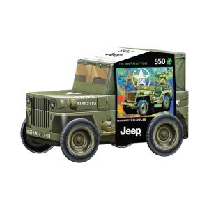 EuroGraphics Military Jeep Puzzle - 550 db, Fém dobozban 138733790 - Eurographics
