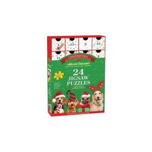 EuroGraphics Christmas Paws Adventi Puzzle Kalendárium - 24 x 50 db 138733948 - Eurographics