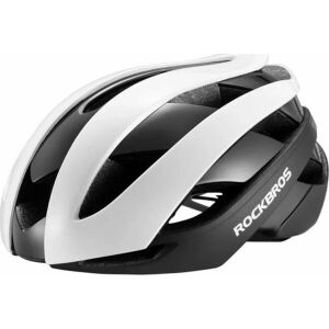 Kask rowerowy Rockbros 10110004002 rozmiar M - biało-czarny 138737101 - Rockbros