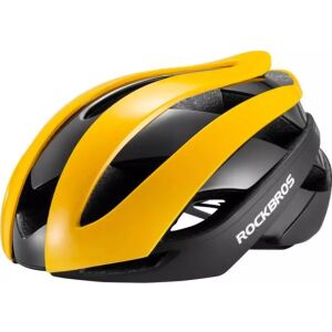 Kask rowerowy Rockbros 10110004006 rozmiar M - żółto-czarny 138737171 - Rockbros