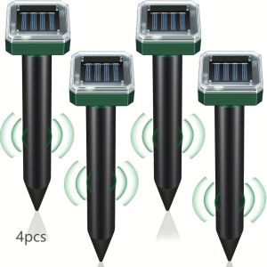 Napelemes Ultrahangos Kártevőriasztó - Rágcsáló, Kígyó, Madár, Macska ellen 138737201 - Kártevőriasztó