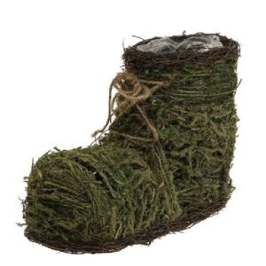 Zöld csizmás virágültető