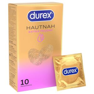 Durex Hautnah Extra Síkosított Óvszer - 10 db 138742057 - Durex Óvszer