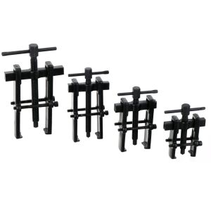 Sada dvojramenných sťahovákov ložísk, chróm-vanádiová oceľ, 19-40 mm (4 sťahováky)