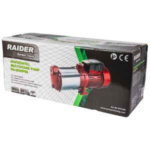 Raider Pompa Apa Multietajata Orizontala 5T - 1kW, 90L/min 138742563 - Irigare