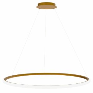 Lampa wisząca LHJ004-CP 40 cm BRUSH GOLD 138743281 - Lampy i oświetlenie