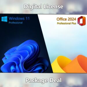 Balík digitálnej licencie Microsoft Windows 11 Pro a Office 2024 Pro Plus - Kancelárske softvéry