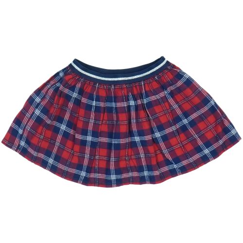 Benetton Lány Szoknya - Piros Kockás, Csillogó - 80-as Méret 138745166