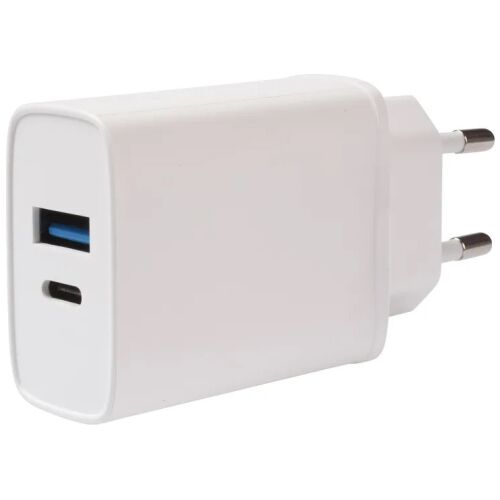 Încărcător Vivanco USB-A/USB-C PD3 20W, alb (62401) 138745771