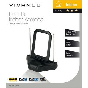 Antenă interioară Vivanco TVA3030 (38883) 138745779 - Antene TV