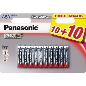 Батерия Panasonic Everyday Power LR03EPS/20BW (10+10) 138745810 - Батерия и акумулатор