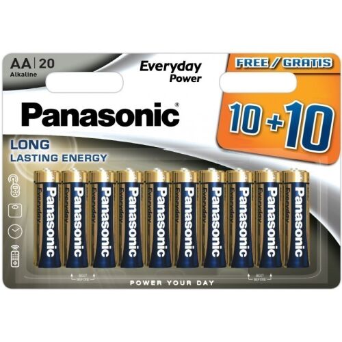 Akumulator Panasonic Everyday Power LR6EPS/20BW (10+10) 138745883