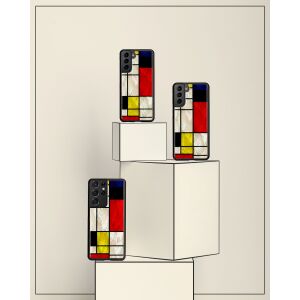 iKins калъф за Samsung Galaxy S21+, модриан, черен 138746160 - Телефонни контакти