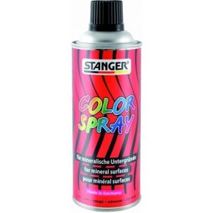 STANGER Piros Színes Spray - 400ml, Ásványi Felületekre