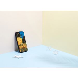 iKins maskica za Apple iPhone 12 Pro Max Cafe Terrace crna 138746291 - Maskica za mobitel