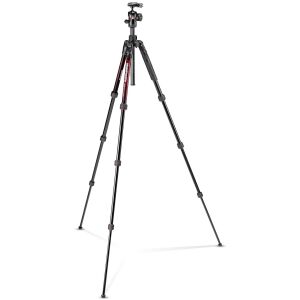 Комплект статив Manfrotto Befree Advanced MKBFRTA4RD-BH, червен 138746526 - Manfrotto
