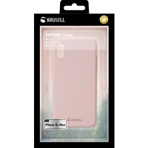 Krusell Sandby Cover Apple iPhone XS Max staubiges Rosa 138746468 - Krusell