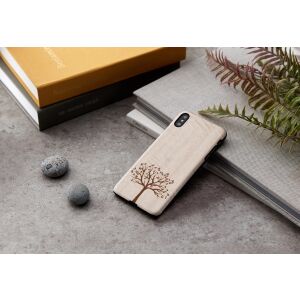 MAN&WOOD Almafa Fa Tok - iPhone XS Max - Fekete Keret 138746514 - Man&Wood