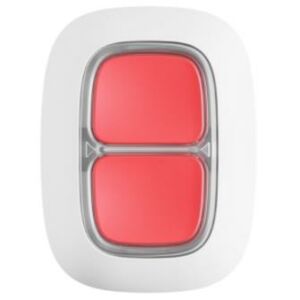 Brelok bezprzewodowy podwójny przycisk/biały 23003 AJAX 138746710 - Ajax