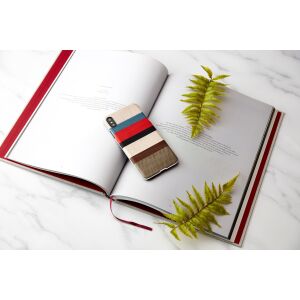 MAN&WOOD iPhone XS Max Fa Tok - Korallfehér 138747055 - Man&Wood