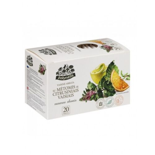 Žolynėlis Früchtetee Sommergeschmack mit Minze und Zitrusfrüchten, 50 g (2,5 g x20) 138747054