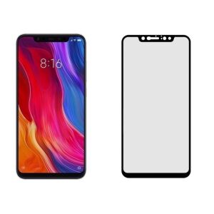 Tellur kaljeno staklo 2.5D punog ljepila za Xiaomi Mi 8 PRO crno 138747287 - Zaštitna folija za mobitel