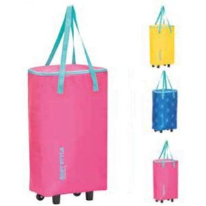 Thermotasche auf Rollen Easy Style Bag-Trolley sortiert, gelb/blau/pink 138747296 - Lebensmittel- & Getränkebehälter
