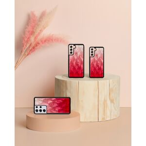 iKins Hülle für Samsung Galaxy S21+ pink lake black 138747487 - Handyhüllen