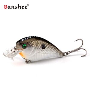 Banshee Crankbait 60mm 12g VC03 Khaki Shad, плаващ 138747619 - Риболовна стръв