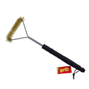 Szczotka do grilla z drutem mosiężnym, 45 cm 138747679 - Przybory domowe