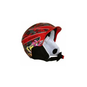 Kask narciarski WORKER PLAYFUL, czerwony, rozmiar S 138747762 - Kask narciarski i snowboardowy