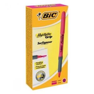 BIC Textmarker FLEX Pink, Box 12 Stück 494879 138747879 - Textmarker