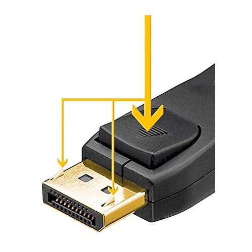 Goobay DisplayPort 1.2 Csatlakozókábel - 3m 138748088