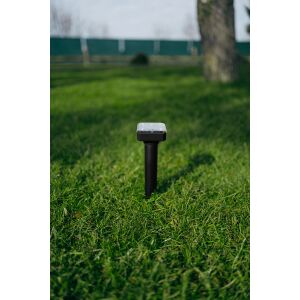 Solárny odpudzovač krtkov a hlodavcov - štvorcový ABS 138748414 - Výstavba záhrady