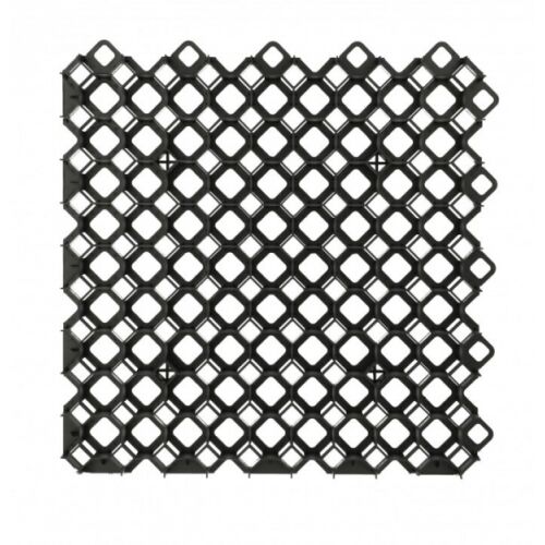 Pavaj din plastic MULTI GRID negru, înălțime 40mm / 600x600mm 138748427