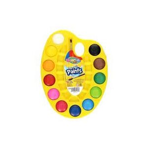 Paleta vodových farieb Colorino Kids, 12 farieb