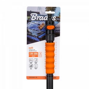 Umývacia kefa s ventilom SOFT/2-hladká 135-250 cm