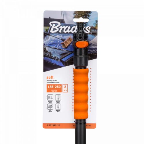 Umývacia kefa s ventilom SOFT/2-hladká 135-250 cm 138748651