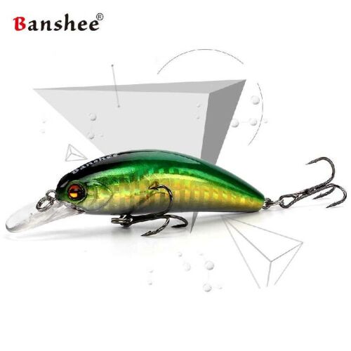 Vobleris Banshee Crankbait 45 mm 4,7 g GO-CM001 Grüner Rücken, Plūdrus 138748668