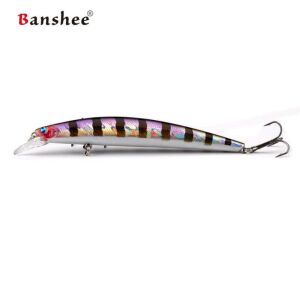Vobleris Banshee Minnov 115 mm 10 g VM01 Gloomy Gill, Plūdrus 138748711 - Wobbler