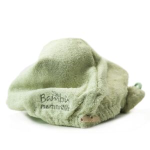 Turban na sušenie vlasov z bambusových vlákien Bambus 138748856 - Uterák