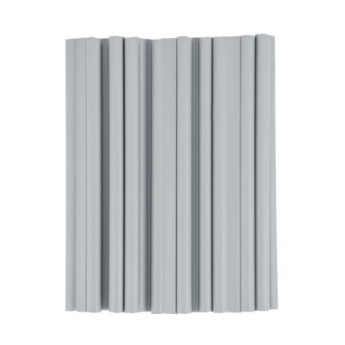 Cleme pentru benzi de ecran SOLID - gri deschis 138748909