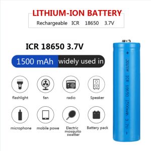 Nabíjateľná batéria 18650 1500mAh Li-ion 3,7 V
