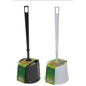 Četka za WC s držačem bijela/crna 138749062 - Četka za WC i držač