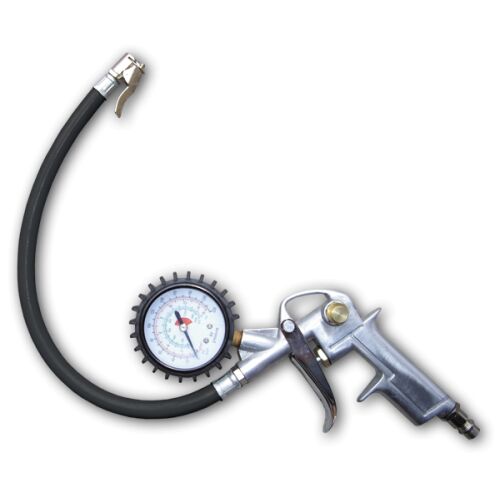 Pištoľ na hustenie pneumatík s manometrom - blister 138749070