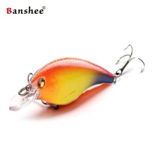 Vobleris Banshee Crankbait Bass 60mm 10g VC01 Red Back, Plūdrus 138749169 - Varalica za ribolov