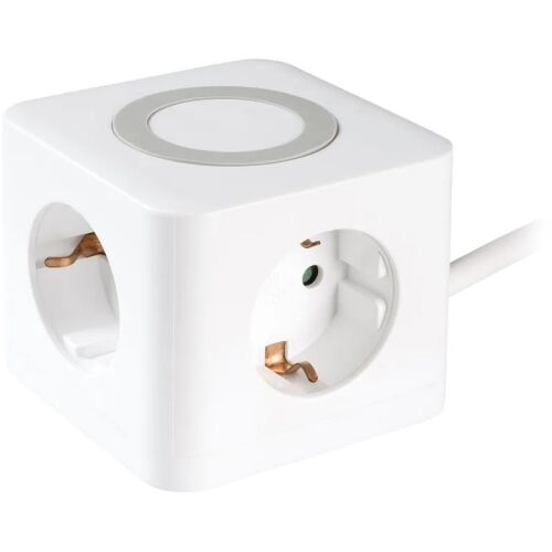 Vivanco Power Cube 3-cestný USB-A/C 1,4 m (39619)