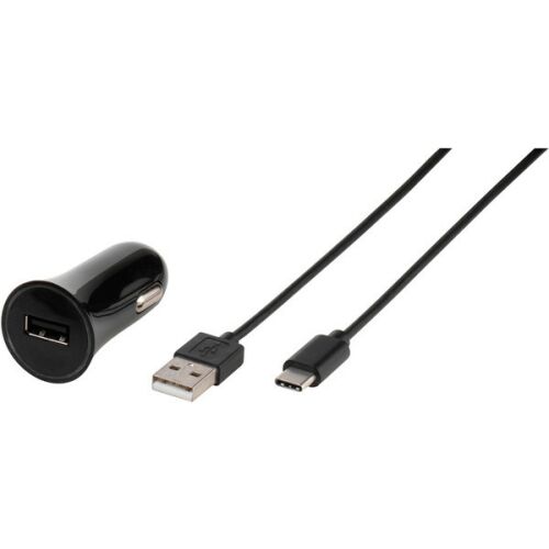 Vivanco auto punjač USB-C 3A 1m, crni (38669) 138749294